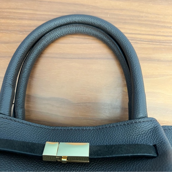 COPY - Demellier London x Claire Rose Icons LE Midi New York Bag Chocolate Leat… - Picture 6 of 16